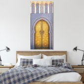 Die Verzierten Türen des Königspalastes Leinwanddruck (Insitu (Schlafzimmer))