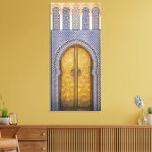 Die Verzierten Türen des Königspalastes Leinwanddruck (Insitu (Wohnzimmer))