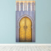 Die Verzierten Türen des Königspalastes Leinwanddruck (Insitu (Holzboden))