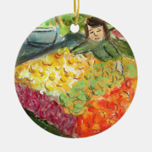 Die Verzierung der Produktion (Pike Place Seattle) Keramik Ornament