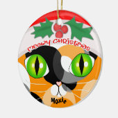 Die Verzierung des Keramik Ornament (Links)