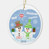 Die Verzierung Gewohnheits-des ersten Keramikornament (Links)