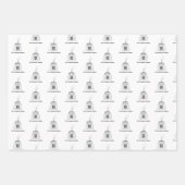 Die verzückte Feder Geschenkpapier Set (Vorderseite 2)