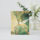 Die Verzweiflung der Sphinx, 1890 Postkarte (Stehend Vorderseite)
