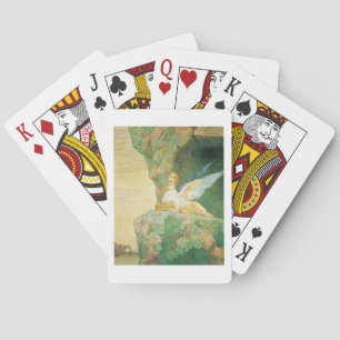 Die Verzweiflung der Sphinx, 1890 Spielkarten