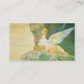 Die Verzweiflung der Sphinxes, 1890 Visitenkarte (Rückseite)