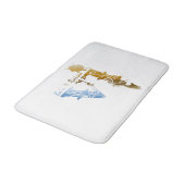 Die VI-Bajonett und die erhöhte Badematte (Schrägansicht)