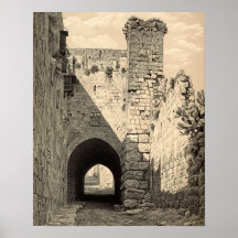 Die Via Dolorosa in Jerusalem