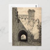 Die Via Dolorosa in Jerusalem Postkarte (Vorne/Hinten)