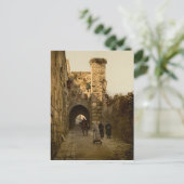 Die Via Dolorosa in Jerusalem Postkarte (Stehend Vorderseite)