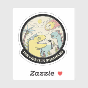 Die Vibe ist in Schamlippen Aufkleber