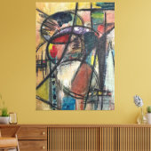 Die "Vibes" Leinwanddruck (Insitu (Wohnzimmer))
