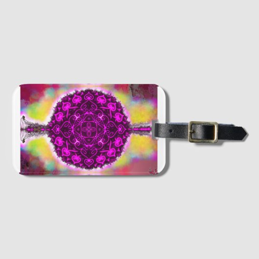 Die Vibration des Lichts Gepäckanhänger (Vorderseite (Horizontal))