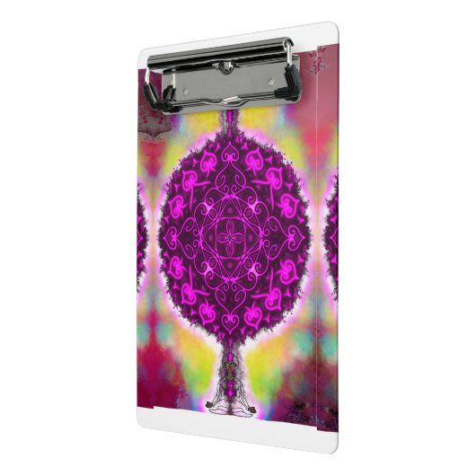 Die Vibration des Lichts Mini Klemmbrett (Gewinkelt2)