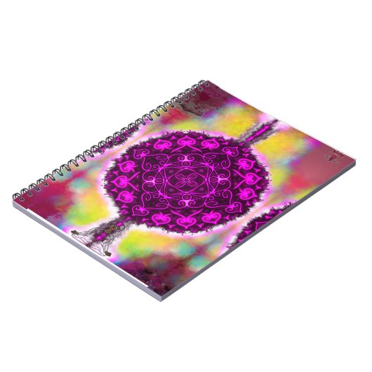 Die Vibration des Lichts Notizblock (Linke Seite)