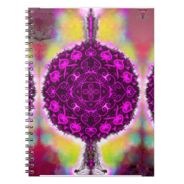 Die Vibration des Lichts Notizblock