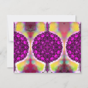 Die Vibration des Lichts Postkarte