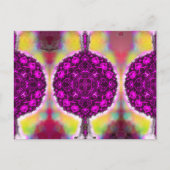 Die Vibration des Lichts Postkarte (Vorderseite)