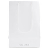 Die Viel Glück-Geschenktasche Mittlere Geschenktüte (Rückseite)