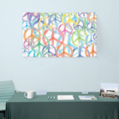 Die vielen Farben des Friedens Banner (Messeveranstaltung)