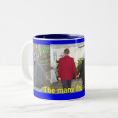 Die vielen Gesichter der Liebe Zweifarbige Tasse (Vorderseite Links)