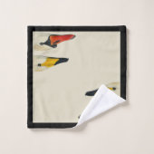 Die vielen Gesichter eines Badezimmertuchs Badhandtuch Set (Waschlappen)