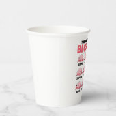 Die vielen Gesichter von Blobfish lustigen Emotion Pappbecher (Rechts)