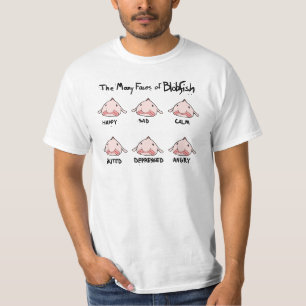 Die vielen Gesichter von Blobfish T-Shirt