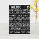 DIE VIELEN GRÜNDE **WIR SIND BESTE FREUNDE** GEBUR KARTE (Gelbe Blume)