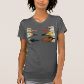 Die vielen Vogelgesichte eines Schwans T-Shirt (Vorderseite)
