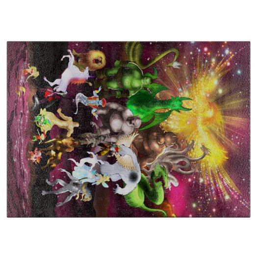 Die vielen wunderbaren Geschöpfe von P sind für Ph Schneidebrett (Vorderseite)