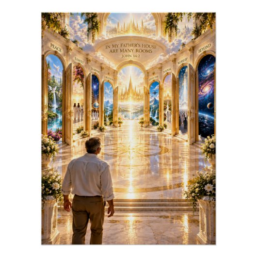 Die vielen Zimmer Poster (Vorderseite)