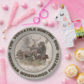 Die vielseitige Jagdhundebüge Car Magnet Pappteller (Party)