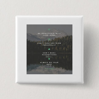 Die vier Abkommen Button