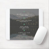 Die vier Abkommen Mousepad (Mit Mouse)