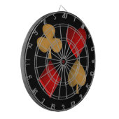 Die vier Anzug Dartscheibe (Vorderseite Links)