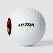 Die vier Anzug Golfball (Logo)