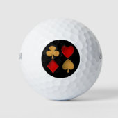 Die vier Anzug Golfball (Vorderseite)