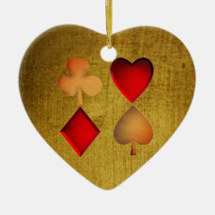 Die vier Anzug Keramik Ornament