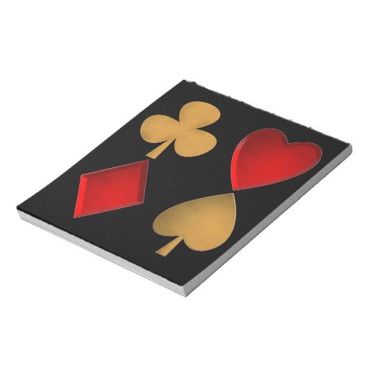 Die vier Anzüge Notizblock (Rotiert)