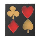 Die vier Anzüge Notizblock (Vorderseite)