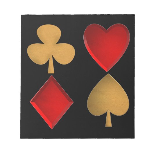 Die vier Anzüge Notizblock (Vorderseite)