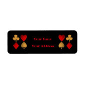 Die vier Anzüge, Personalisiert (Vorne)