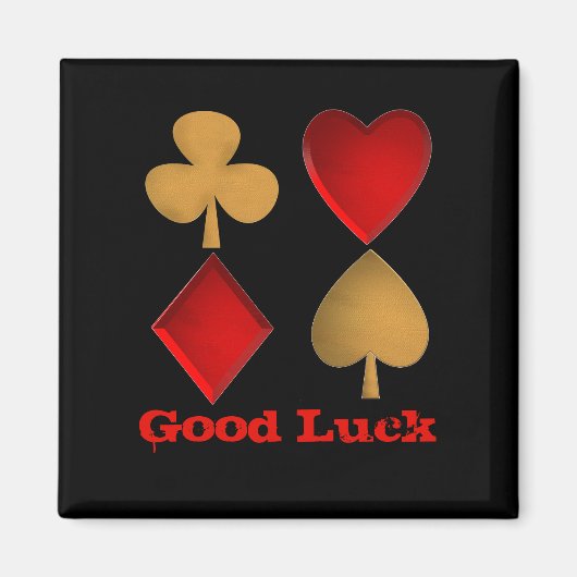 Die vier Anzüge, Personalisiert Magnet (Vorne)