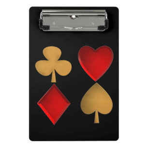 Die vier Anzüge, Personalisiert Mini Klemmbrett