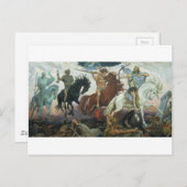 Die vier Apocalyspe-Horsamen Postkarte (Vorne/Hinten)