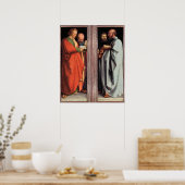 Die vier Apostel von Albrecht Dürer Poster (Küche)