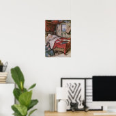 Die vier Bedingungen der Gesellschaft: Armut Poster (Heimbüro)