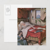 Die vier Bedingungen der Gesellschaft: Armut Postkarte (Vorne/Hinten)