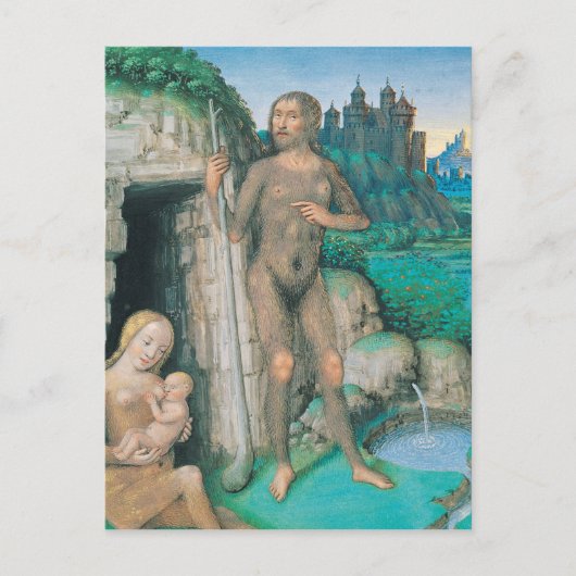 Die vier Bedingungen der Gesellschaft: Der wilde S Postkarte (Vorderseite)